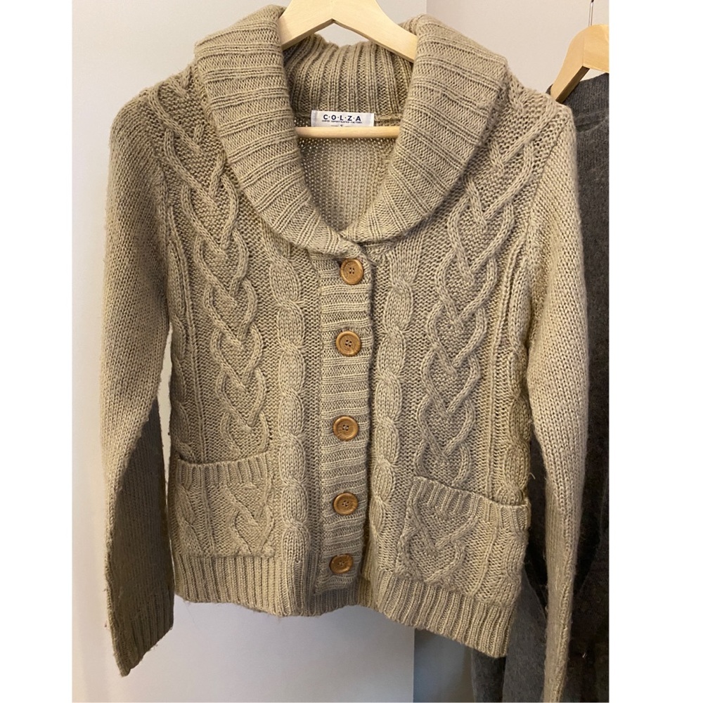 Gray Cardigan